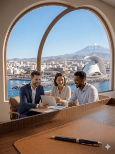 PERSONAS EN OFICINA TENERIFE